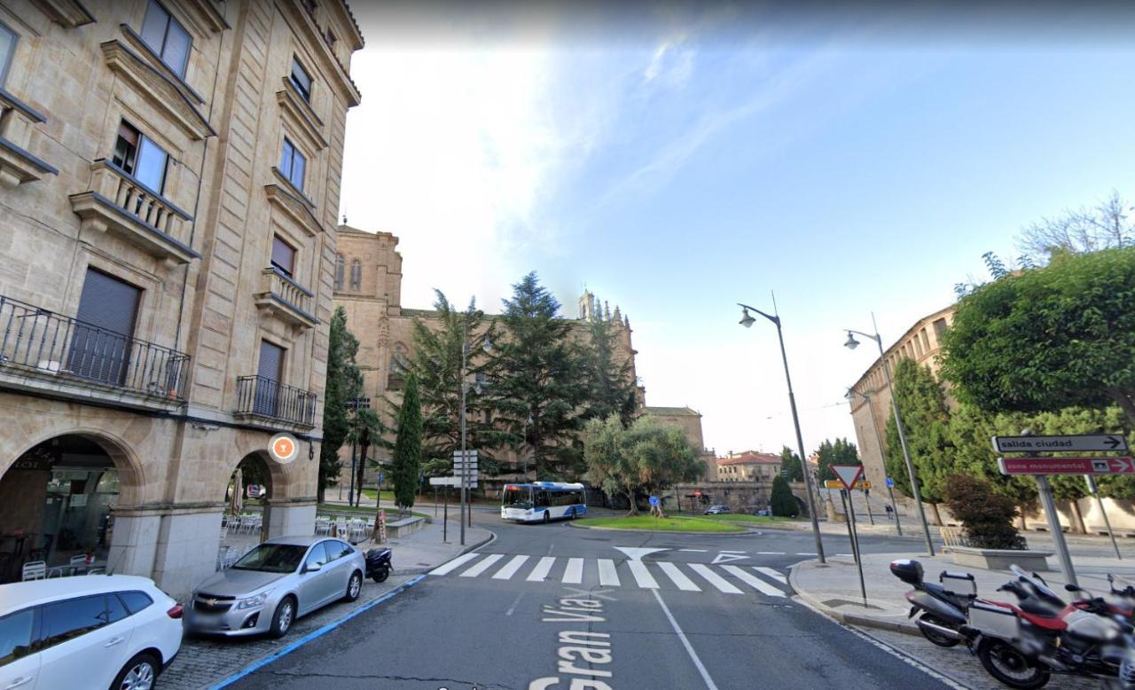 Estupendo Piso De 2 Dormitorios En La Gran Via. A/A. Wifi. Salamanca Exterior foto